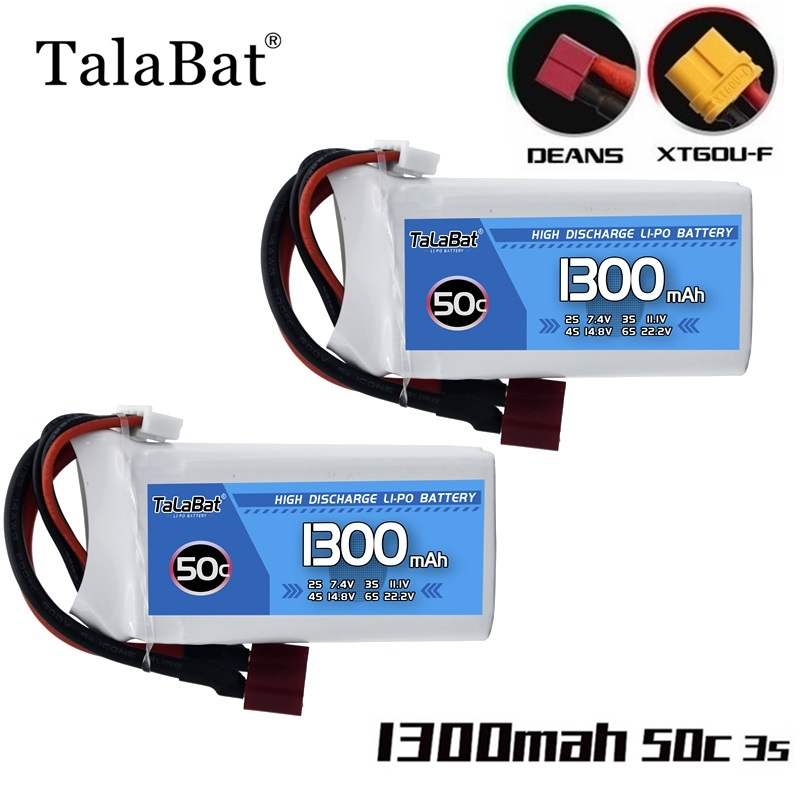 Rc Helicopter Coaxial - YENI 11.1 V 1300 mAh 50C